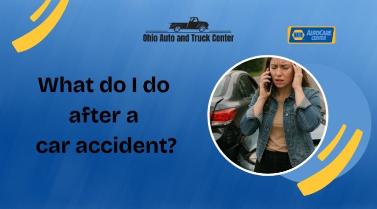 woman on the phone reporting a car accident