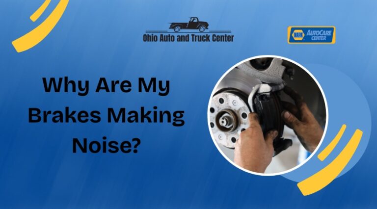 mechanic fixing brakes